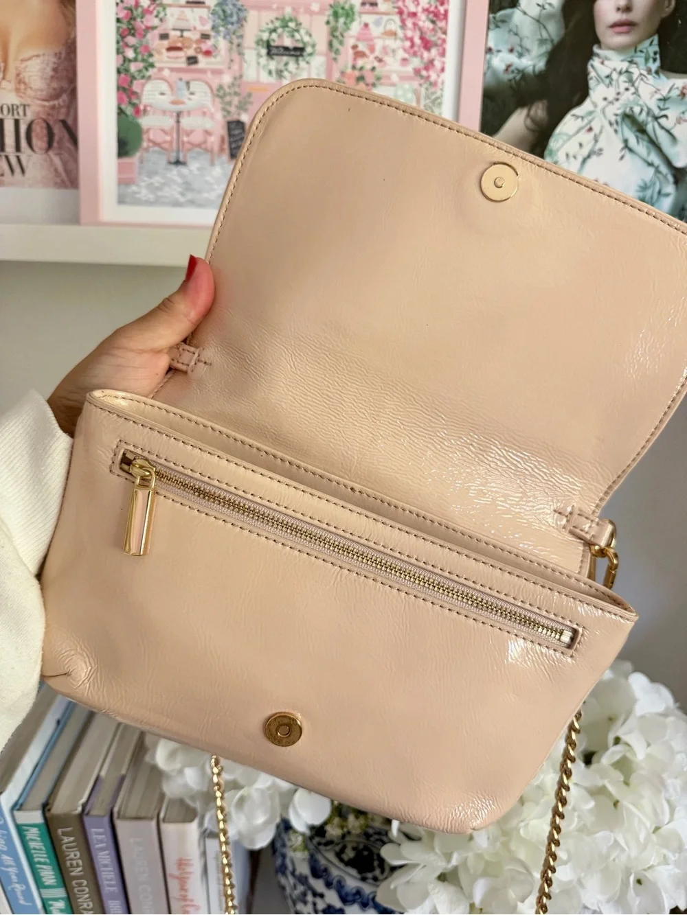 Tory Burch compact leather